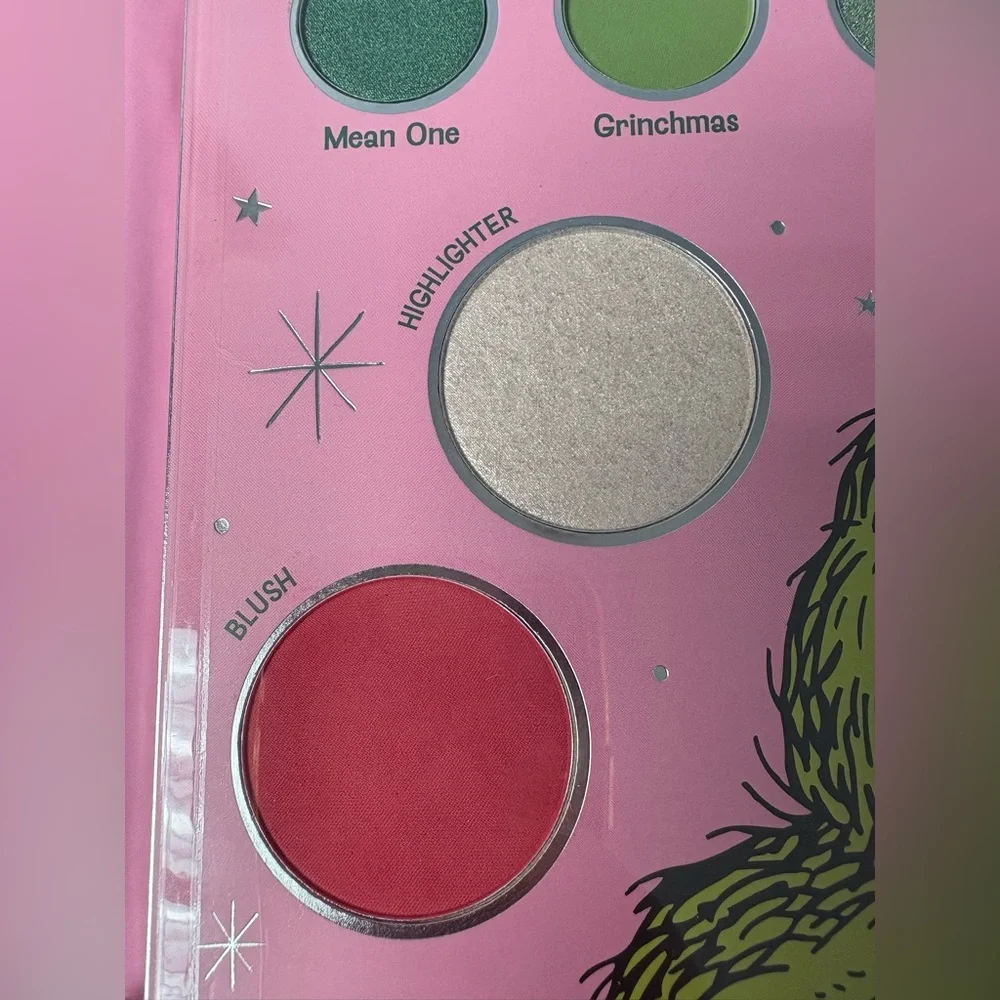 The Grinch Eyeshadow & Face Palette by Taste Beauty